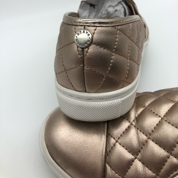 Zaander Rose Gold Color Slip-On Sneaker by Steve Madden - Picture 3 of 7